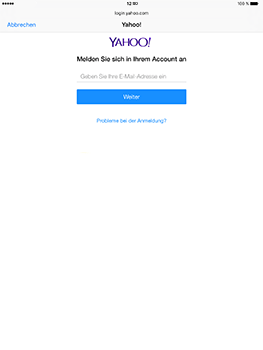 Apple iPad Pro 9.7 inch - E-Mail - Konto einrichten (yahoo) - 6 / 11