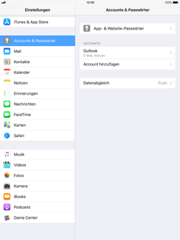 Apple iPad mini 2 - E-Mail - Konto einrichten (outlook) - 10 / 12
