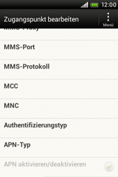 HTC Desire C - Internet - Manuelle Konfiguration - 12 / 23