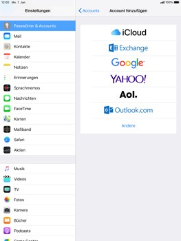 Apple iPad Pro 9.7 inch - E-Mail - Konto einrichten - 5 / 30