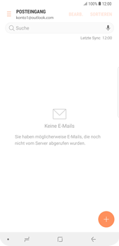 Samsung Galaxy S9 Plus - E-Mail - Konto einrichten (outlook) - 5 / 12