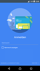 Sony Xperia X - E-Mail - Konto einrichten - 1 / 1