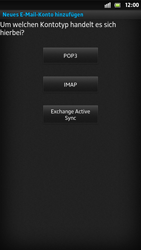 Sony Xperia S - E-Mail - Konto einrichten - 7 / 18