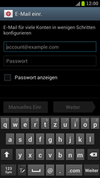 Samsung Galaxy S3 - E-Mail - Konto einrichten - 1 / 1