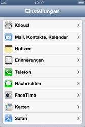Apple iPhone 4 S - E-Mail - Konto einrichten - 2 / 2