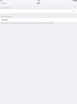 Apple iPad Pro 12.9 inch - E-Mail - Konto einrichten - 1 / 1