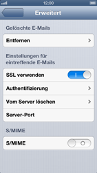 Apple iPhone 5 - E-Mail - Konto einrichten - 0 / 0
