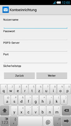 Alcatel Idol S - E-Mail - Konto einrichten - 2 / 2