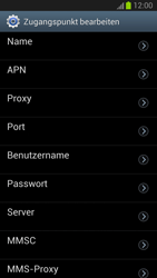 Samsung Galaxy S III - OS 4-1 JB - Internet - Apn-Einstellungen - 0 / 0