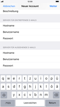 Apple iPhone 8 Plus - E-Mail - Konto einrichten - 14 / 30