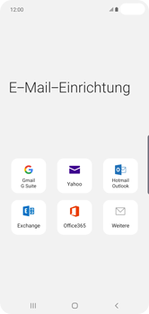 Samsung Galaxy S10 Plus - E-Mail - Konto einrichten (outlook) - 6 / 16