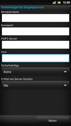 Sony Xperia S - E-Mail - Konto einrichten - 10 / 18