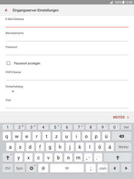 Samsung Galaxy Tab A 9.7 - E-Mail - Konto einrichten - 1 / 1