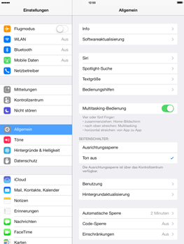 Apple iPad mini 2 - Internet - Manuelle Konfiguration - 3 / 9