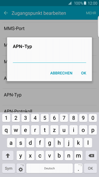 Samsung Galaxy S6 edge+ - Internet - Apn-Einstellungen - 13 / 28