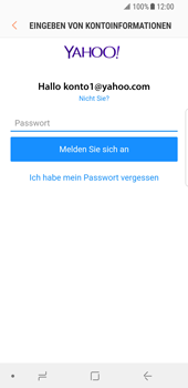 Samsung Galaxy S8 - E-Mail - Konto einrichten (yahoo) - 9 / 13