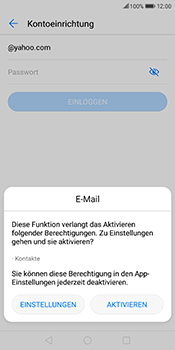 Huawei Mate 10 Lite - E-Mail - Konto einrichten (yahoo) - 1 / 1