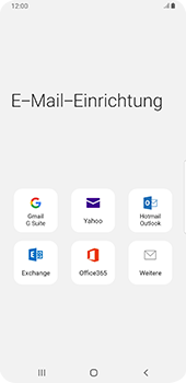 Samsung Galaxy S9 Plus - E-Mail - Konto einrichten (outlook) - 6 / 14