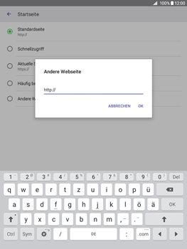 Samsung Galaxy Tab A 9.7 - Internet - Apn-Einstellungen - 24 / 27