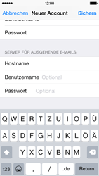 Apple iPhone 5s - E-Mail - Konto einrichten - 0 / 0