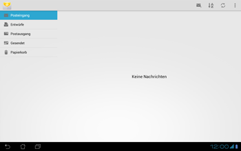 Asus Padfone - E-Mail - Konto einrichten - 1 / 1