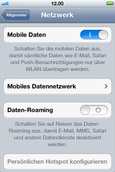 Apple iPhone 3GS - Internet - Manuelle Konfiguration - 6 / 9