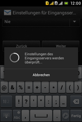 Sony Xperia Tipo Dual - E-Mail - Konto einrichten - 12 / 24