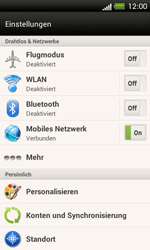 HTC One SV - Internet - Manuelle Konfiguration - 5 / 25