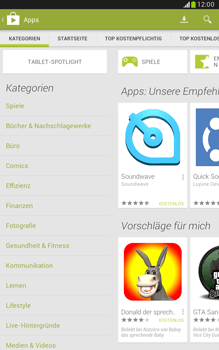 Samsung Galaxy Note 8-0 - Apps - Herunterladen - 2 / 2