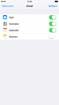 Apple iPhone 6s Plus - E-Mail - Konto einrichten (gmail) - 8 / 11