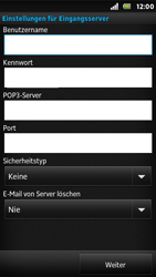 Sony Xperia U - E-Mail - Konto einrichten - 2 / 2