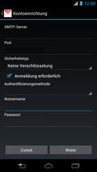 Motorola RAZR i - E-Mail - Konto einrichten - 1 / 1