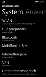 Nokia Lumia 635 - Internet - Manuelle Konfiguration - 0 / 0