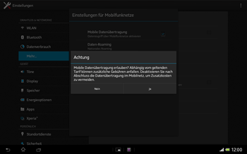 Sony Xperia Tablet Z LTE - Internet - Apn-Einstellungen - 0 / 0