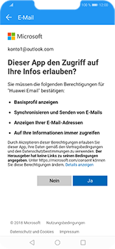 Huawei Honor Play - E-Mail - Konto einrichten (outlook) - 8 / 11