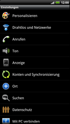 HTC Sensation XE - Internet - Manuelle Konfiguration - 0 / 0