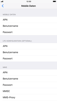 Apple iPhone 8 Plus - Internet - Manuelle Konfiguration - 1 / 1