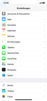 Apple iPhone X - E-Mail - Konto einrichten (outlook) - 2 / 2