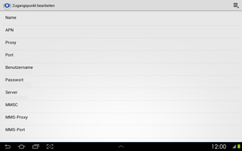 Samsung Galaxy Tab 2 10-1 - Internet - Apn-Einstellungen - 1 / 1