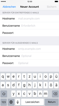 Apple iPhone 7 Plus - E-Mail - Konto einrichten - 12 / 29