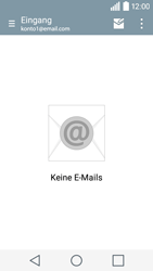 LG Leon 3G - E-Mail - Konto einrichten - 0 / 0