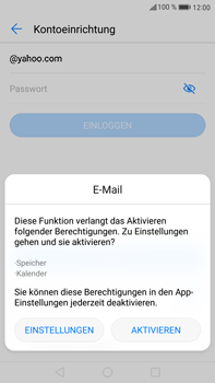 Huawei Mate 9 - E-Mail - Konto einrichten (yahoo) - 5 / 11