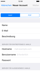 Apple iPhone SE - E-Mail - Konto einrichten - 0 / 0