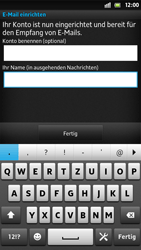Sony Xperia S - E-Mail - Konto einrichten - 16 / 18