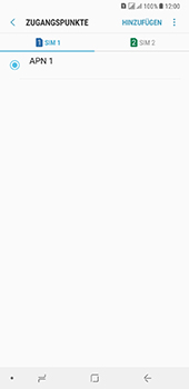 Samsung Galaxy A8 Plus (2018) - Internet - Apn-Einstellungen - 0 / 0