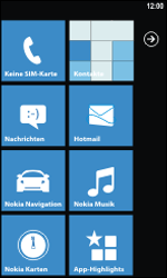 Nokia Lumia 800 - E-Mail - Hilfe bei Problemen - 1 / 3