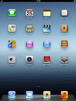 Apple iPad 3 - E-Mail - Hilfe bei Problemen - 1 / 3
