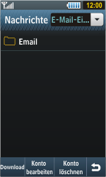 Samsung Jet - E-Mail - Konto einrichten - 12 / 20