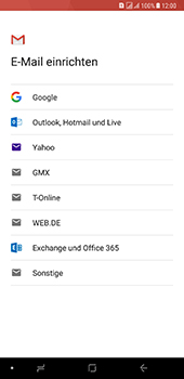 Samsung Galaxy A8 Plus (2018) - E-Mail - Konto einrichten (gmail) - 1 / 1
