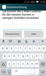 Huawei Y3 - E-Mail - Konto einrichten - 0 / 0